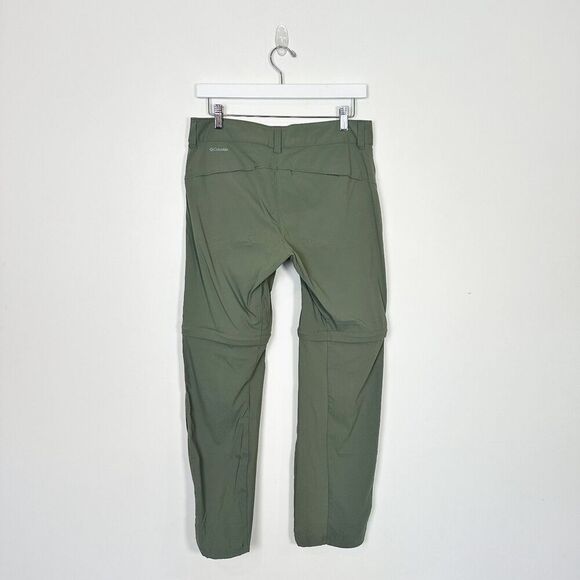 Columbia Omni-Shield Women's Saturday Trail Convertible Pants Green Sz 8 Short - Picture 6 of 15